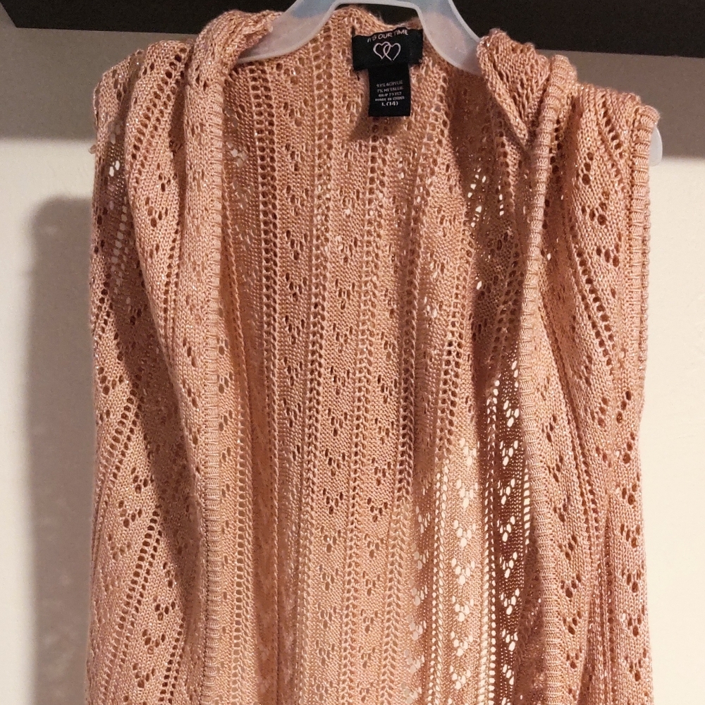 Pink Cardigan